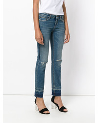 Женские синие джинсы от Dolce & Gabbana