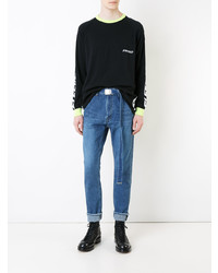 Мужские синие джинсы от Doublet