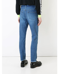 Мужские синие джинсы от Doublet