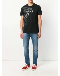 Мужские синие джинсы от Versace Collection