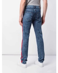 Мужские синие джинсы от Givenchy