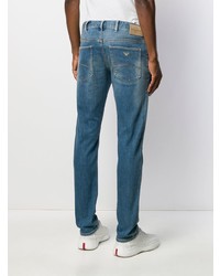 Мужские синие джинсы от Emporio Armani