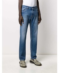 Мужские синие джинсы от Fendi