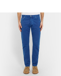 Мужские синие джинсы от Isaia