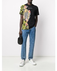 Мужские синие джинсы от Versace