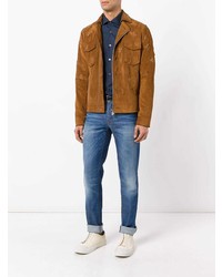 Мужские синие джинсы от Ermanno Scervino