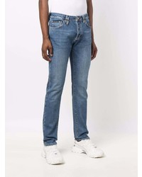 Мужские синие джинсы от Philipp Plein
