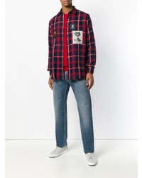 Мужские синие джинсы от Kent & Curwen