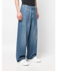 Мужские синие джинсы от Valentino