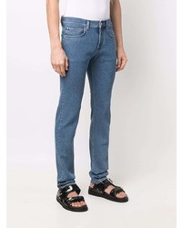 Мужские синие джинсы от Versace