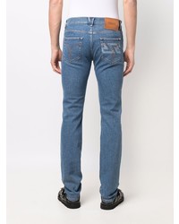 Мужские синие джинсы от Versace