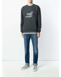 Мужские синие джинсы от Saint Laurent