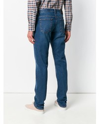 Мужские синие джинсы от Ermenegildo Zegna