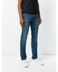 Мужские синие джинсы от Fendi