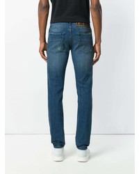 Мужские синие джинсы от Fendi