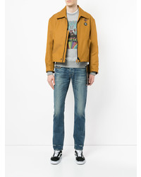 Мужские синие джинсы от Hysteric Glamour