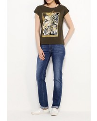 Женские синие джинсы от Tom Farr