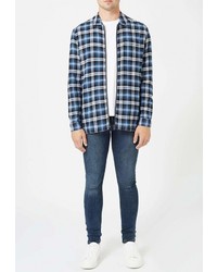 Мужские синие джинсы от Topman