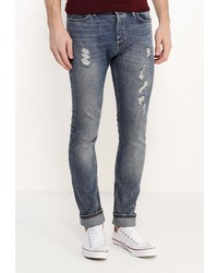 Мужские синие джинсы от Topman