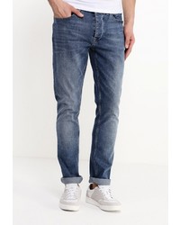 Мужские синие джинсы от Topman