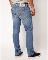 Мужские синие джинсы от True Religion