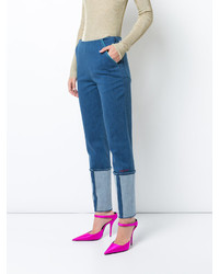 Женские синие джинсы от Vionnet