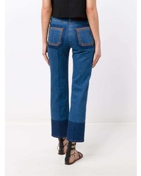 Женские синие джинсы от Valentino