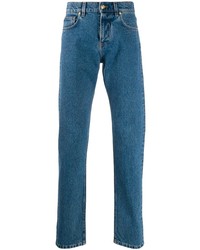 Мужские синие джинсы от Versace