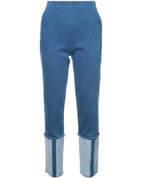 Женские синие джинсы от Vionnet