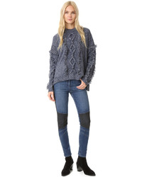 Женские синие джинсы от Belstaff