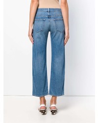 Женские синие джинсы от Khaite