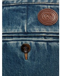 Мужские синие джинсы от Gucci
