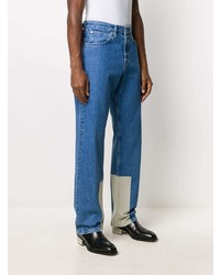 Мужские синие джинсы от Helmut Lang