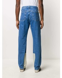 Мужские синие джинсы от Helmut Lang