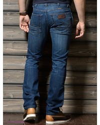 Мужские синие джинсы от Wrangler