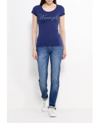 Женские синие джинсы от Wrangler