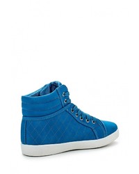 Женские синие замшевые кеды от Tony-p