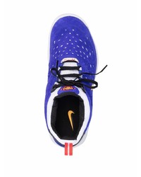 Мужские синие замшевые кроссовки от Nike