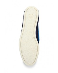 Мужские синие замшевые мокасины от Becool