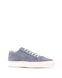 Мужские синие замшевые низкие кеды от Common Projects