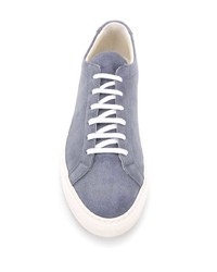 Мужские синие замшевые низкие кеды от Common Projects