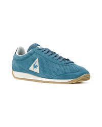 Мужские синие замшевые низкие кеды от Le Coq Sportif