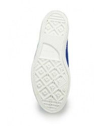 Женские синие замшевые слипоны от Cuplé