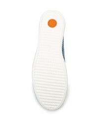 Мужские синие замшевые слипоны от Matt Nawill