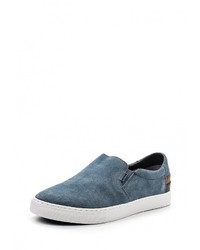 Мужские синие замшевые слипоны от Tommy Hilfiger