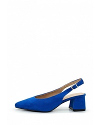 Синие замшевые туфли от Coco Perla