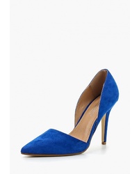 Синие замшевые туфли от La Bottine Souriante