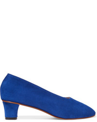 Синие замшевые туфли от Martiniano
