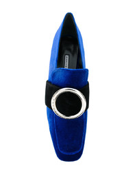 Синие замшевые туфли от Dorateymur