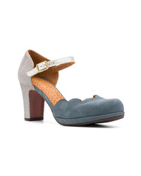 Синие замшевые туфли от Chie Mihara